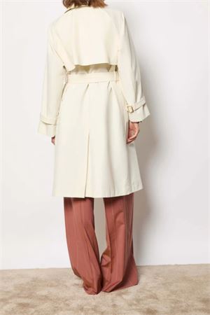 Trench doppiopetto avorio 94505424701 L.B.M. 1911 | Trench | 94505424701